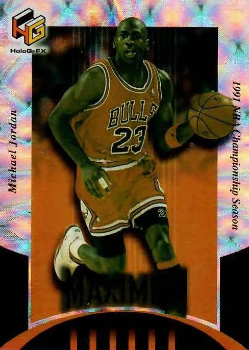 1999-00 Upper Deck HoloGrFX Michael Jordan Maximum Jordan #MJ1 card image