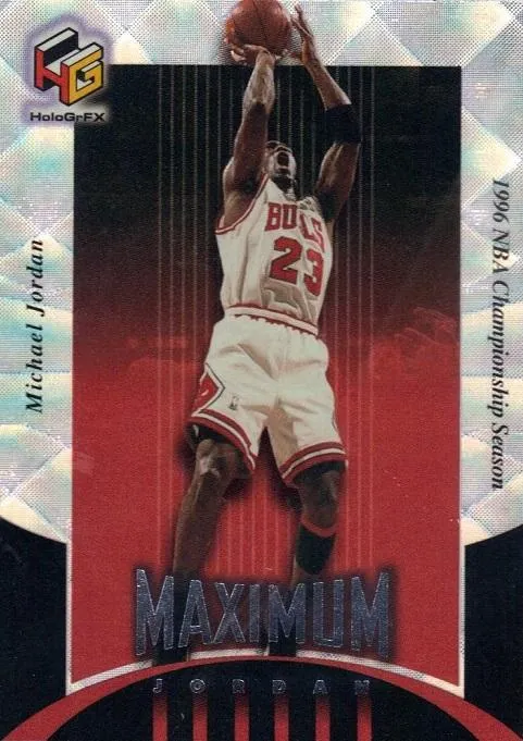 1999-00 Upper Deck HoloGrFX Michael Jordan Maximum Jordan #MJ4 card image