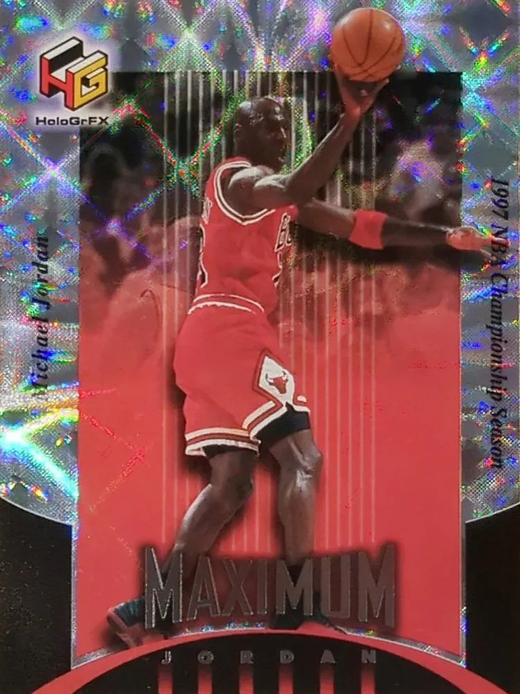 1999-00 Upper Deck HoloGrFX Michael Jordan Maximum Jordan #MJ5 card image