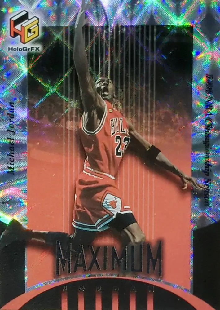 1999-00 Upper Deck HoloGrFX Michael Jordan Maximum Jordan #MJ6 card image