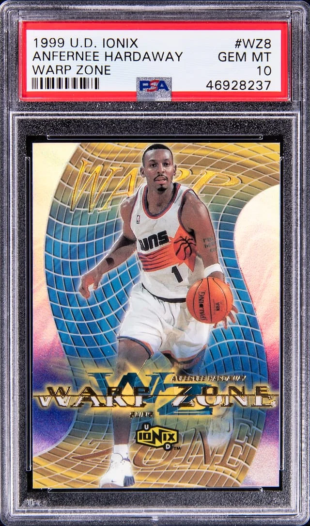 1999-00 Upper Deck Ionix Anfernee Hardaway Warp Zone #WZ8 card image