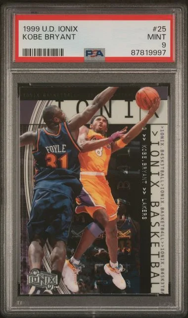 1999-00 Upper Deck Ionix Kobe Bryant #25 card image