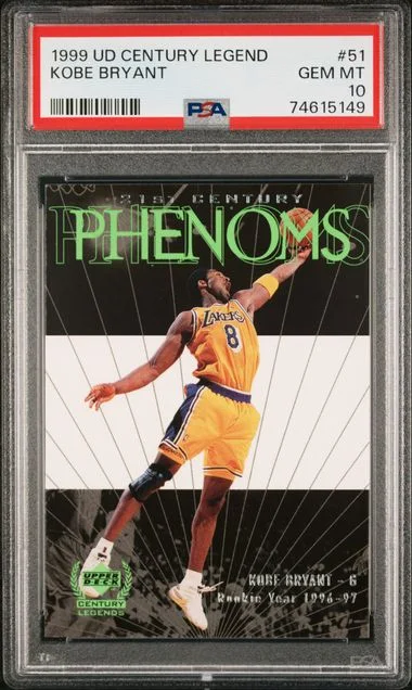1999-00 Upper Deck Kobe Bryant Century Legends #51 card image