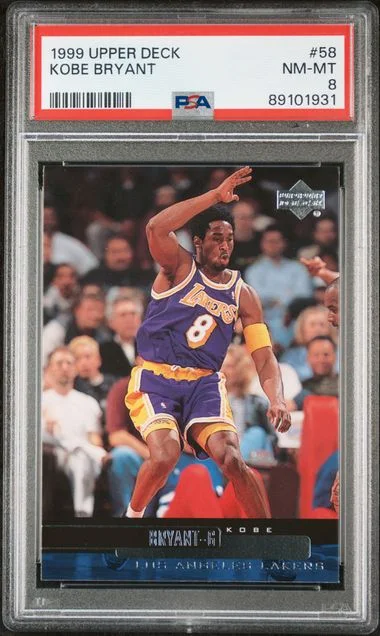 1999-00 Upper Deck Kobe Bryant #58 card image