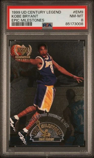 1999-00 Upper Deck Kobe Bryant Century Legends Epic Milestones #EM9 card image