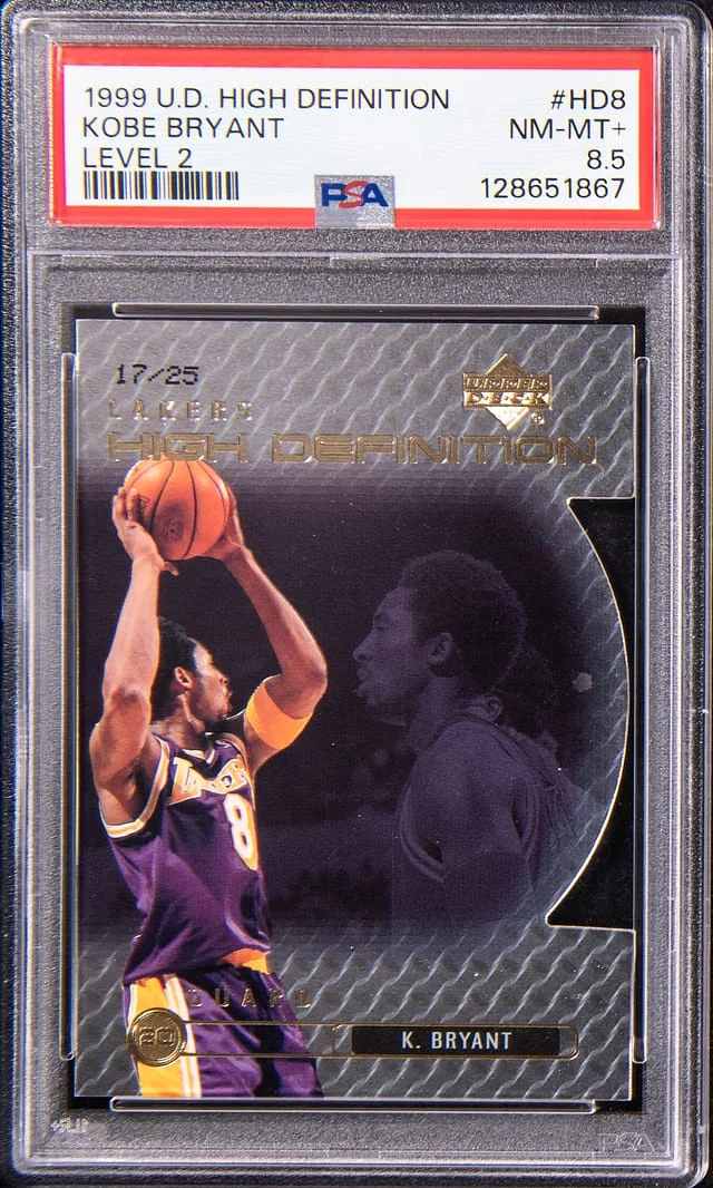 1999-00 Upper Deck Kobe Bryant High Definition Level 2 #HD8 card image