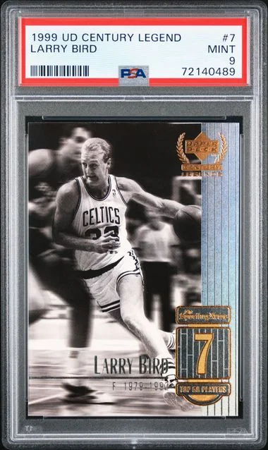 1999-00 Upper Deck Larry Bird Century Legends #7 card image