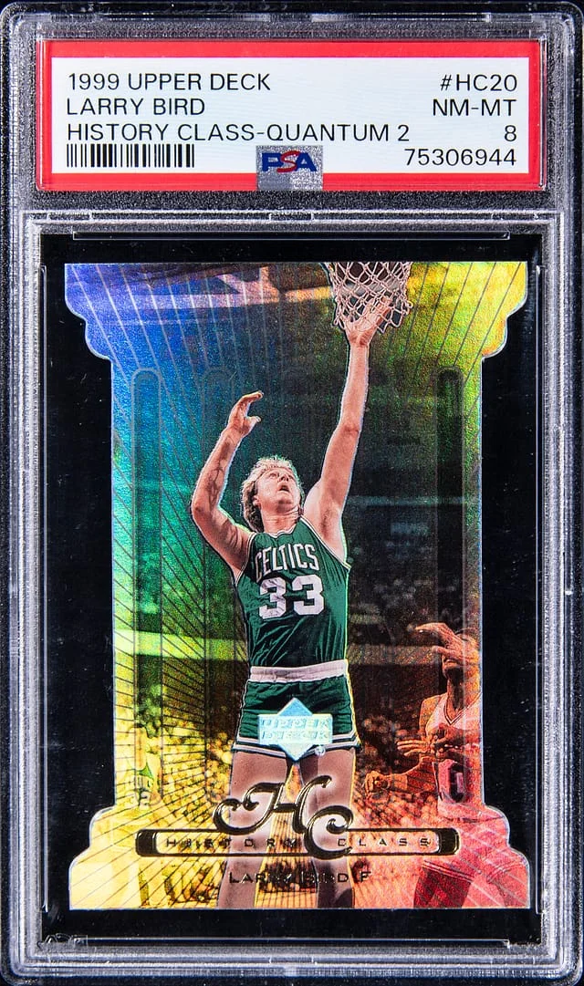 1999-00 Upper Deck Larry Bird History Class Quantum 2 #HC-20 card image