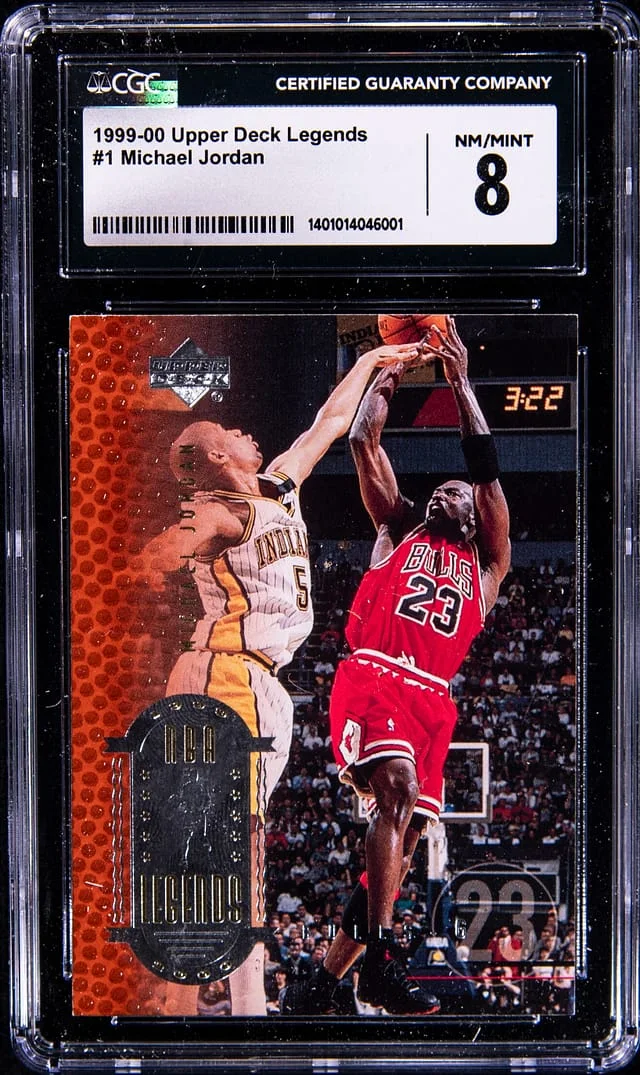 1999-00 Upper Deck Legends Michael Jordan #1 card image