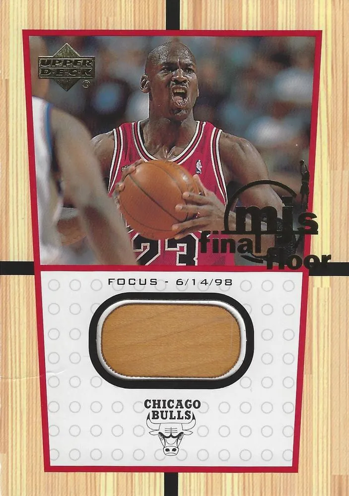 1999-00 Upper Deck Legends Michael Jordan M.J.'s Final Floor Blow-Up #FF2 card image