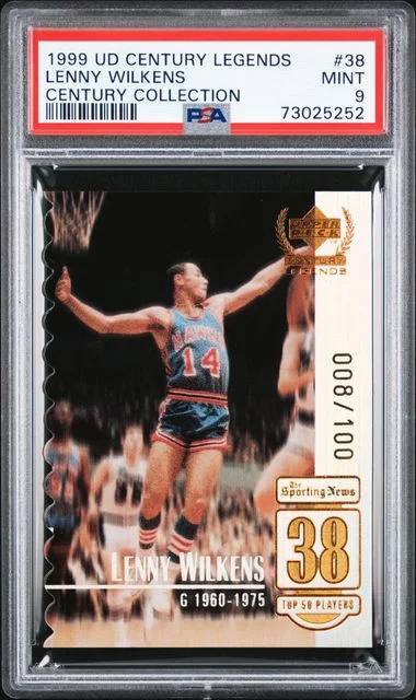 1999-00 Upper Deck Lenny Wilkens Century Legends Century Collection #38 card image