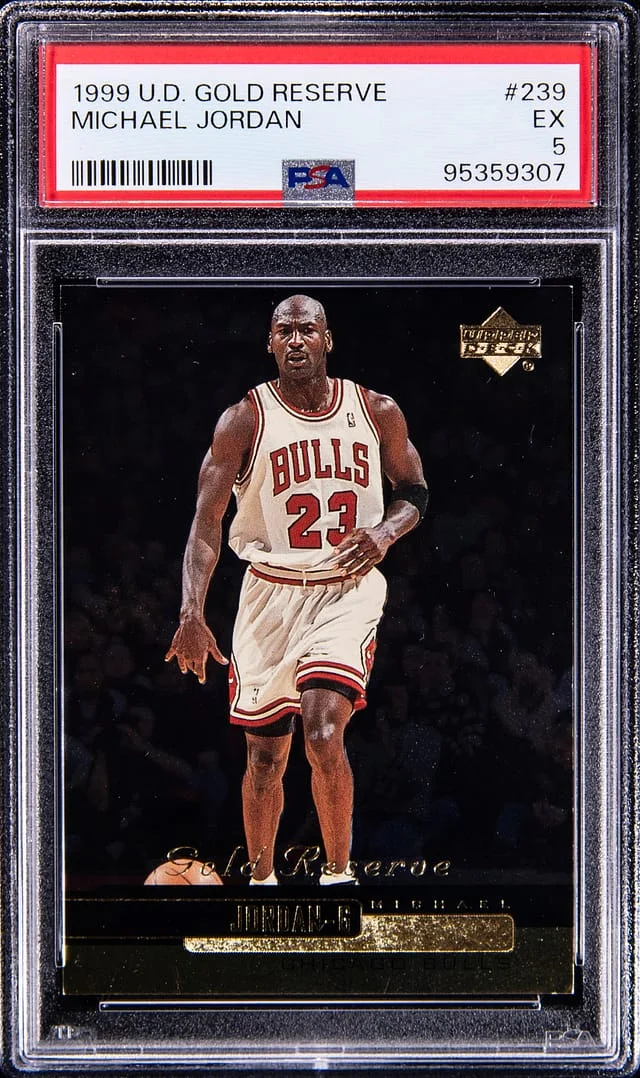 1999-00 Upper Deck Michael Jordan Gold Reserve #239 card image