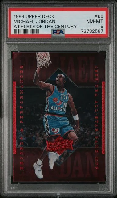 1999-00 Upper Deck Michael Jordan MJ Athlete Of The Century #65 card image