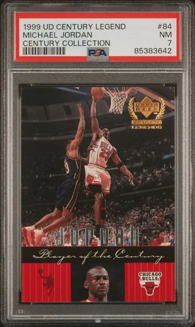1999-00 Upper Deck Michael Jordan Century Legends #84 card image
