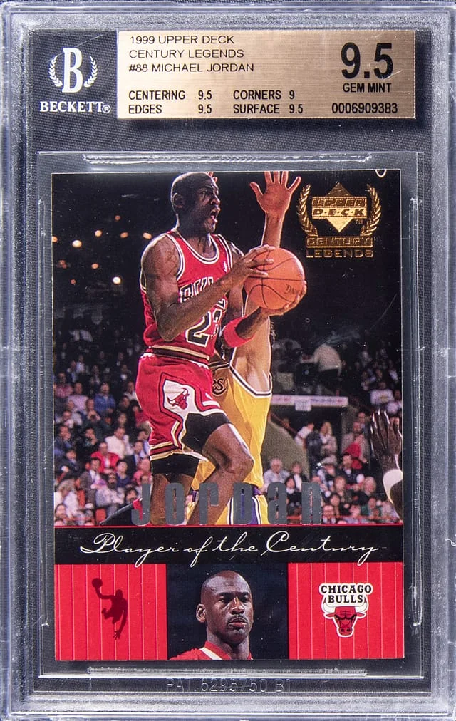 1999-00 Upper Deck Michael Jordan Century Legends #88 card image