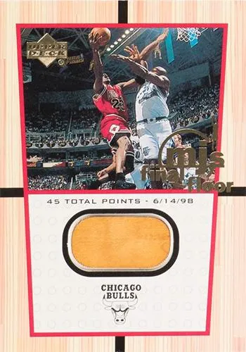 1999-00 Upper Deck Michael Jordan MJ's Final Floor #FF10 card image