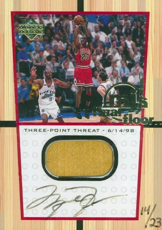 1999-00 Upper Deck Michael Jordan MJ's Final Floor #FF4A card image