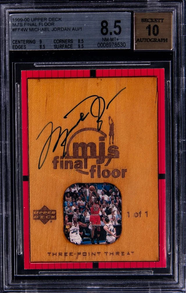 1999-00 Upper Deck Michael Jordan MJ's Final Floor #FF4W card image