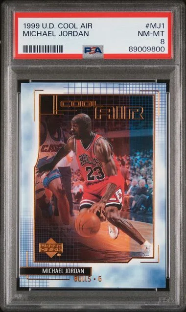 1999-00 Upper Deck Michael Jordan Cool Air #MJ1 card image