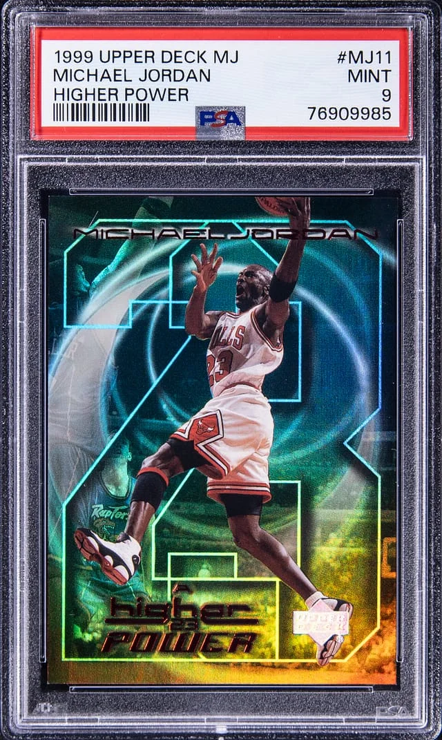 1999-00 Upper Deck Michael Jordan MJ Higher Power #MJ11 card image