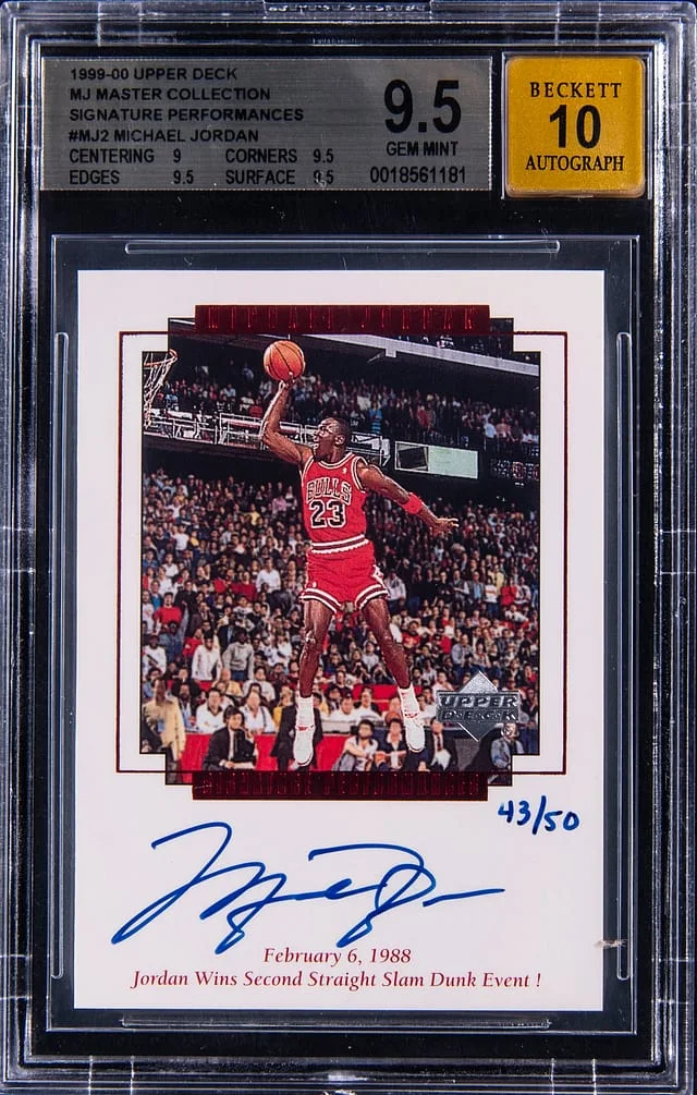 1999-00 Upper Deck Michael Jordan MJ A Higher Power #MJ2 card image