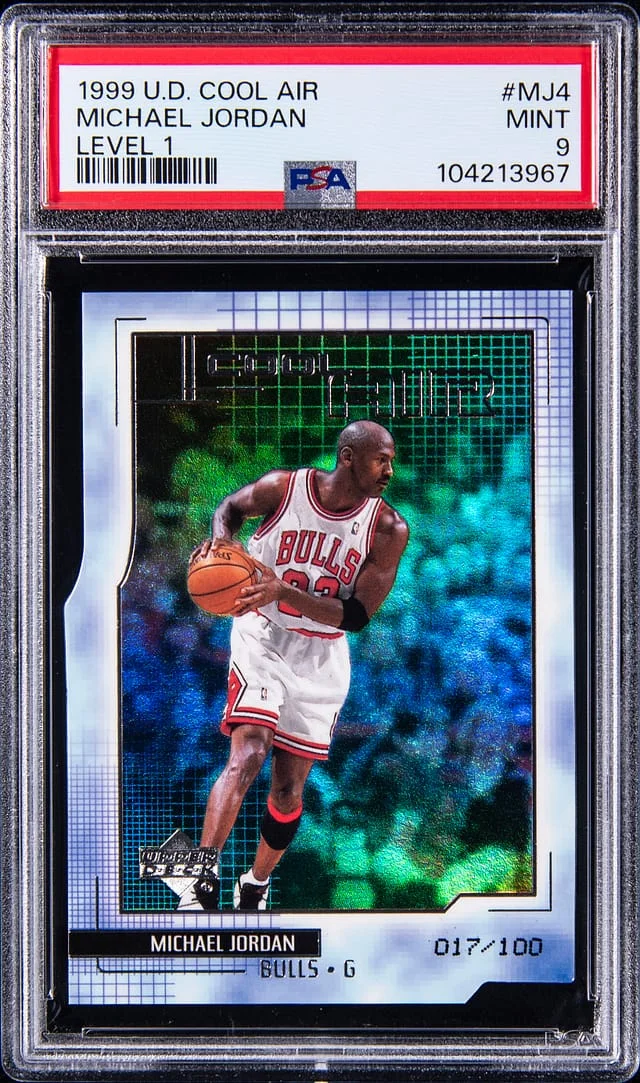 1999-00 Upper Deck Michael Jordan Cool Air Level 1 #MJ4 card image