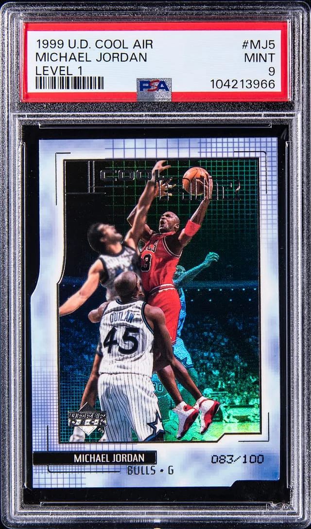 1999-00 Upper Deck Michael Jordan Cool Air Level 1 #MJ5 card image