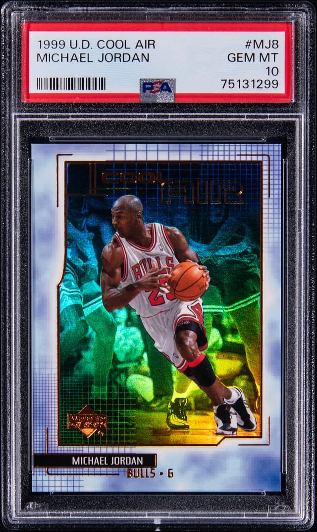 1999-00 Upper Deck Michael Jordan Cool Air #MJ8 card image