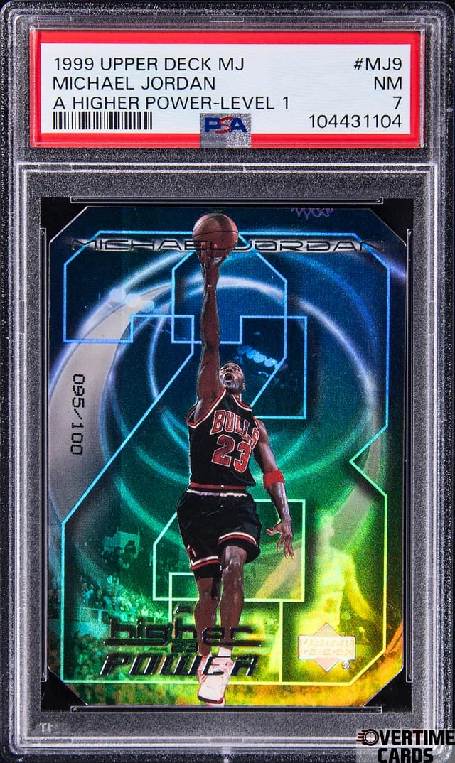 1999-00 Upper Deck Michael Jordan MJ A Higher Power Level 1 #MJ9 card image