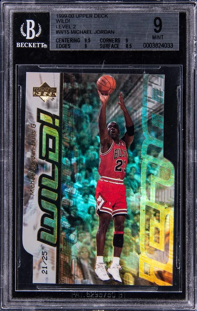 1999-00 Upper Deck Michael Jordan Wild! Level 2 #WR5 card image