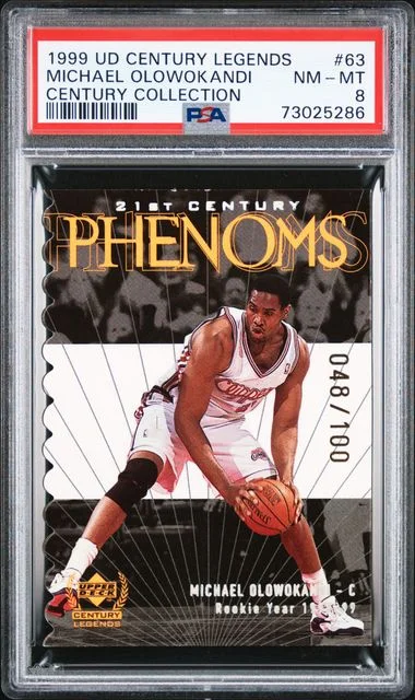 1999-00 Upper Deck Michael Olowokandi Century Legends Century Collection #63 card image