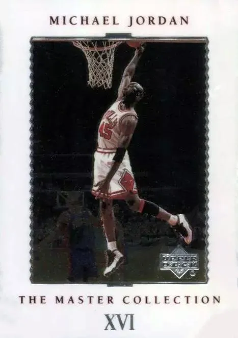 1999-00 Upper Deck MJ Master Collection Michael Jordan #16 card image
