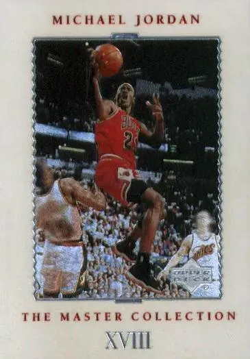 1999-00 Upper Deck MJ Master Collection Michael Jordan #18 card image