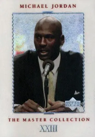 1999-00 Upper Deck MJ Master Collection Michael Jordan #23 card image