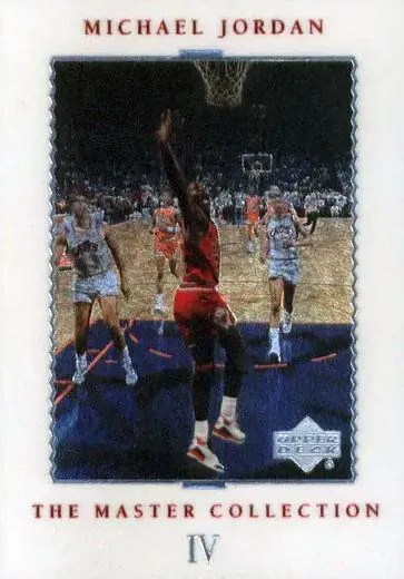 1999-00 Upper Deck MJ Master Collection Michael Jordan #4 card image