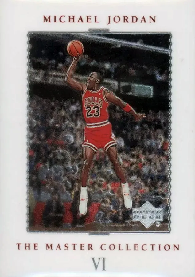 1999-00 Upper Deck MJ Master Collection Michael Jordan #6 card image