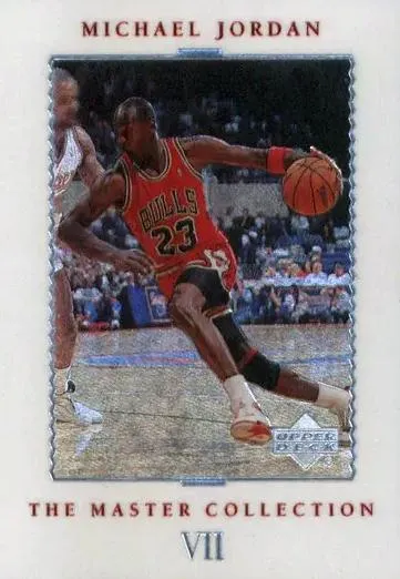 1999-00 Upper Deck MJ Master Collection Michael Jordan #7 card image