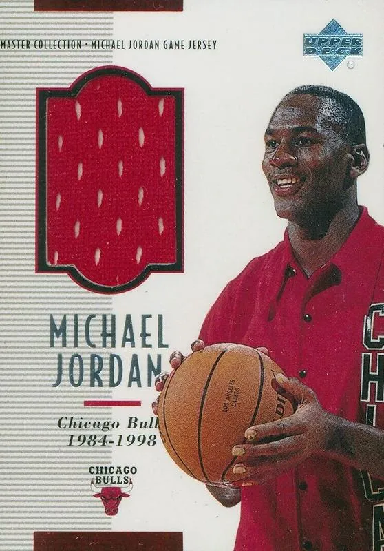 1999-00 Upper Deck MJ Master Collection Michael Jordan Game Jerseys #MJGJ1 card image