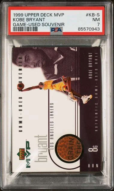 1999-00 Upper Deck MVP Kobe Bryant Game-Used Game-Used Souvenir #KB-S card image