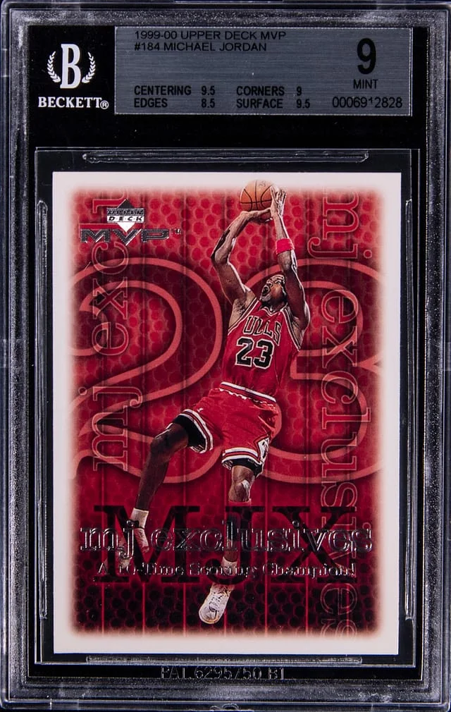 1999-00 Upper Deck MVP Michael Jordan #154 card image