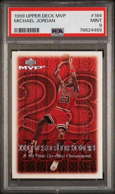 1999-00 Upper Deck MVP Michael Jordan #184 card image