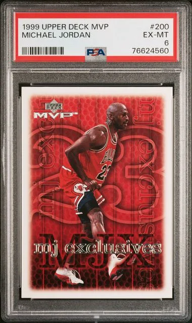 1999-00 Upper Deck MVP Michael Jordan #200 card image