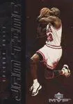1999-00 Upper Deck MVP Michael Jordan Jam Time #JT1 card image