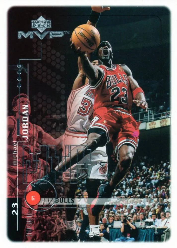 1999-00 Upper Deck MVP Michael Jordan Promos #S1 card image