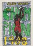 1999-00 Upper Deck MVP Michael Jordan Draw Your Own Trading Card Winner #W10 card image