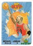 1999-00 Upper Deck MVP Michael Jordan Draw Your Own Trading Card Winner #W30 card image
