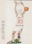 1999-00 Upper Deck MVP Michael Jordan Draw Your Own Trading Card Winner #W4 card image