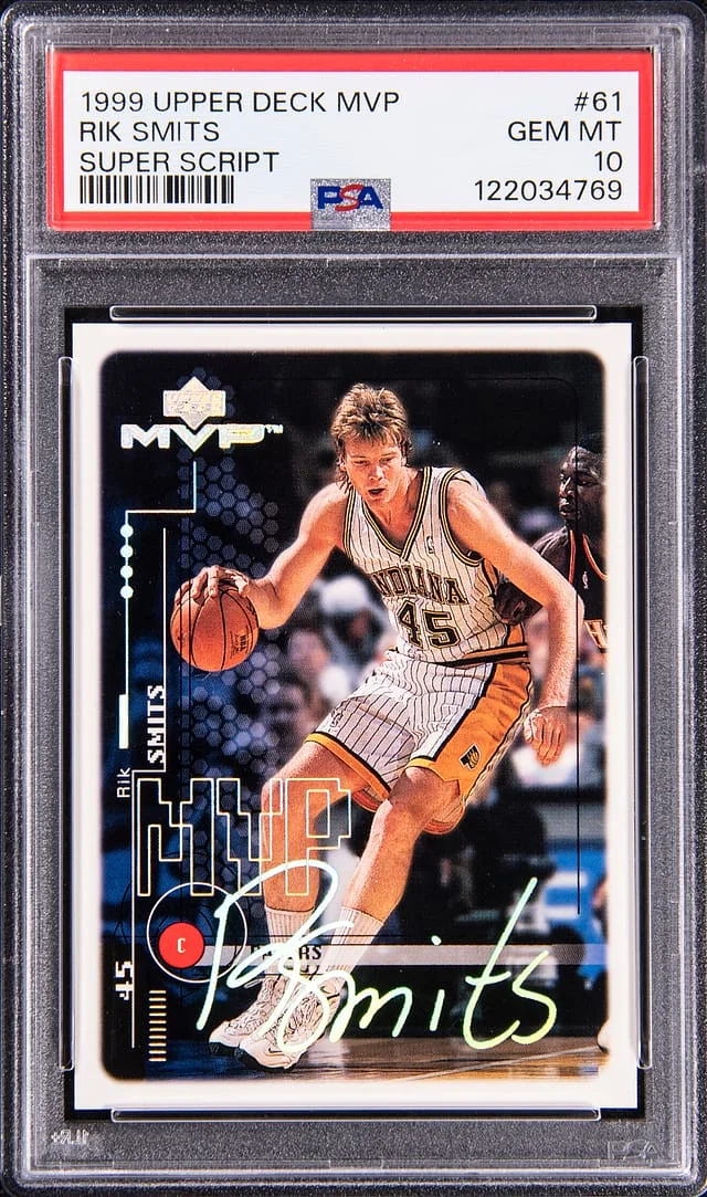1999-00 Upper Deck MVP Rik Smits Super Scripte #91 card image