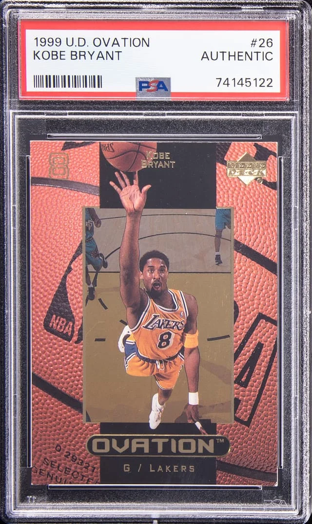 1999-00 Upper Deck Ovation Kobe Bryant #26 card image
