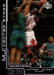 1999-00 Upper Deck Ovation Michael Jordan MJ Center Stage #CS12 card image